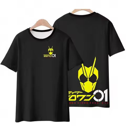 Kamen Rider Decade W OOO Graphic Printed Tokusatsu Fans T Shirt Summer Casual Cool Man Tshirt Haraju