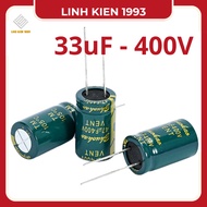 Set of 4 capacitors 33uF 400V capacitor 33uf400v polarized capacitor