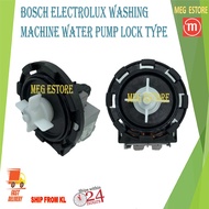 UNIVERSAL BOSCH ELECTROLUX WASHING MACHINE WATER DRAIN PUMP LOCK TYPE WP-85016