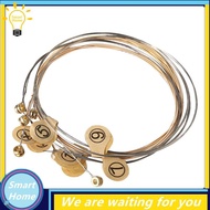 [Hmou] Guitar Strings 7Pcs Classical Guitar String Set Strings 7-String Laya Strings for Acoustic Fo
