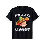 KATUN Humor Men's T-Shirt: 'El Guapo' Short Sleeve Cotton T-Shirt, Distro