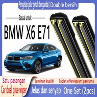 Bmw X6 Dedicated Wiper BMW X6 (E71) (2008-2011) Double Rubber Strip Wiper Cartilage Wiper Front Wipe
