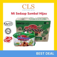 CLS Mi Sedap Mee Sedaap Perisa Sambal Hijau Mi Segera Per Kotak Spicy Licious Teste Instant Noodle I