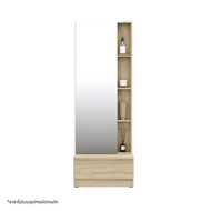 SB Design Square KONCEPT FURNITURE โต๊ะเครื่องแป้งแบบยืน รุ่น Hannie ขนาด 60 ซม. สีไม้อ่อน (60x40x16