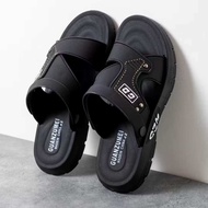 JAVEN QUALITY Sandal Kulit Pria Kekinian Sandal Trendy Terbaru Elegend Ringan Sandal Kekinian
