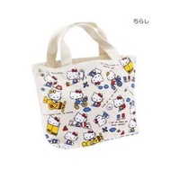 【正版日貨】日本限定 Hello Kitty 帆布手提袋/手提包/環保購物袋