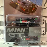Mini GT Lamborghini Huracan GT3 EVO2 #45 2024 IMSA Daytona 24 Hrs No.45 DEX Imaging 林寶堅尼 掛卡吸塑包裝 Mini