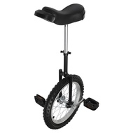 Gdrasuya10 16 Inch Wheel Unicycle with Steel Rim, Unicycle One Wheel Bike with Adjustable Height for