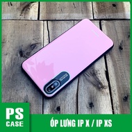 Ốp lưng bảo vệ camera hiệu Q.COO dành cho iPhone X / iPhone XS - Màu hồng - PS Case phân phối