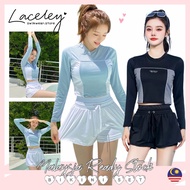 [ Laceley ]3pcs Rashguard Woman Swimsuit Swimwear Bikini 泳装[L849]