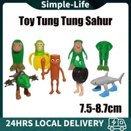 Brainrot Toys Tung Tung Sahur Action Figure Tralalero Tralala PVC Figurine Mainan Anomali Brainrot