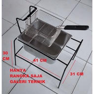 (REARS Only) DEEP FRYER BACK FRAME / DEEP FRYER IRON FRAME