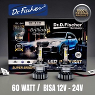 Glx1 * Dr.D. Fischer Original - White LED Lamp 60Watt 12V 24V - H4 / H7 / H11