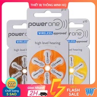 Powerone battery hearing aid battery code 675 PR44 A675 AG13 genuine Germany