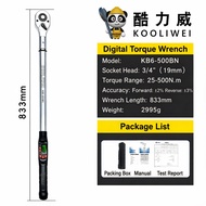 Kooliwei KB6-500BN 3/4" Torque Wrench 25–500 Nm