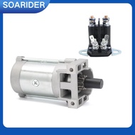 Starter Motor & Relay for 2P77F Engines for Toro TimeCutter Titan HD Lawn Mowers Replace 136-7880 13