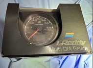 Greddy Multi D/A Gauge turbo Greddy Style Boost Gauge Set Water/Oil Temp, Boost/Oil Pressure, Air/Fu