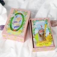 Cute Cute Fat Rabbit Heaven and Earth Cover Packaging 12 * 7cm 78 Sheets Large Size Witt Series Towe