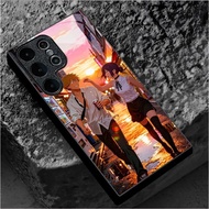 Chainsaw Man—Reze 09 design Phone Case Glass for Samsung Galaxy S20 S21 S22 S23 S24 S25 S26 Ultra Pl