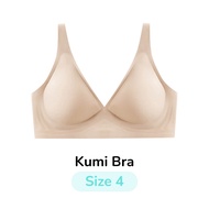 Eisei Haku Kumi Bra บราคอวีลึก โครง Jelly โกยอกชิด เนินอกสวย หลังเว้าลึก มีนวัตกรรม BioGuard ลดกลิ่น