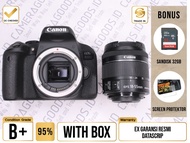 Canon EOS 800D kit EF-S 18-55mm F4-5.6 IS STM DSLR APSC Kamera Digital SLR Used Second Mulus - Grade B+ - C240086
