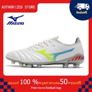 モレリアII JAPAN(サッカー／フットボール)[ユニセックス]รองเท้าสตั๊ด Mizuno-Mizuno MORELIA NEO III β Made In Japan FG สีขาว ขนาด 39-45 Football Shoes-M1090