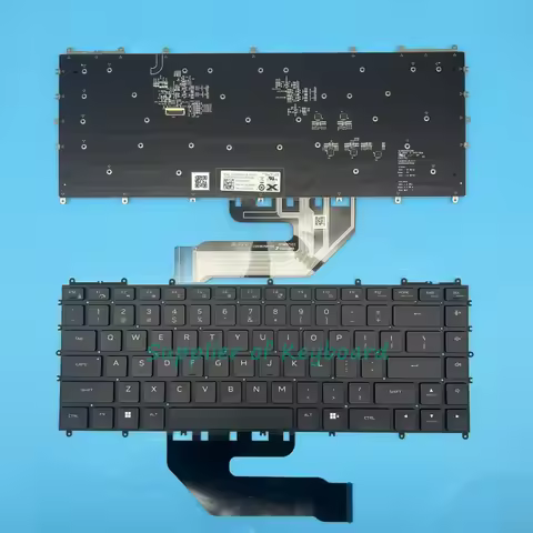 NEW English Keyboard For Dell Alienware X15 R1,X15 R2 0RTN72 V203825AK2-LA Per-Key RGB Backlit