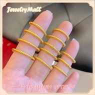 แหวนทองแท้ครึ่งสลึง YHGOLD ลายเกลียวโปร่ง ทองคำแท้96.5%