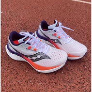Saucony Endorphin Speed 4 "White/Viziorange" Men's Running Shoes
