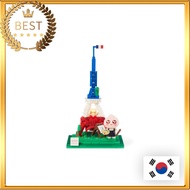 [KAKAO FRIENDS] Brick Figure The Eiffel Tower APEACH│Kakao Lego│Prefab Prefabricated Block Toys