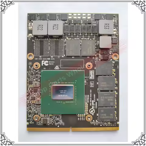 Original GTX1060M GTX 1060M 6GB Video Card N17E-G1-A1 For MSI GT72 GT73 For Clevo P755 P750 For Dell