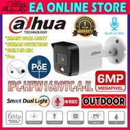 DAHUA IPC-HFW-1639TC-A-IL 6.0MP PoE IP Network CCTV Camera 6MP HD Bullet Outdoor Smart Dual Light Mi