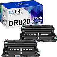 LxTek Compatible Drum Unit Replacement for Brother DR820 DR-820 (2 Black, Super-High Yield 60,000 Pa