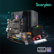 AMD Ryzen 5 5600 MSI B450M-A PRO MAX Colorful RTX 3050 NB DUO V2-V Kingston FURY Beast 8GB Kingston 