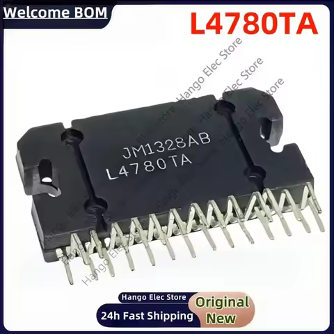 1PCS/Lot Original L4780TA LM4780TA LM4780 ZIP-27 Two-channel audio amplifier IC Chip