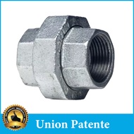 Mech Galvanized Iron (GI) Union Patente For Water System 1/2" / 3/4" / 1" / 1-1/4" / 1-1/2" / 2"