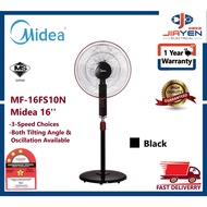 Midea/KDK Stand Fan 16'' Kipas Berdiri ( MF-16FS10N) (KX-405 40cm/16″)CKY.zone