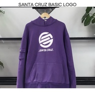 Hoodie (HD) Santa Cruz Basic Logo Purple Preloved Second Thrift
