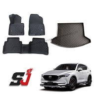 High Quality Car Accessories Waterproof Single Universal Anti-slip Custom CX5 5d Car Floor Mat