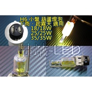 Crystal Station Small Plate Bulb Dish H6 Halogen 18W 25W 35W Gold Light Non-HID H6 Headlight