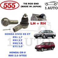 (MADE IN JAPAN) 555 TIE ROD END 1 pair HONDA CIVIC ES ES1 1.7 ES2 ES3 1.7 ES5 ET1 2.01.6 CRV RD5 2.0