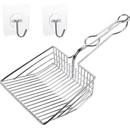 All Metal Litter Scoop, Solid Metal Sifter, Cat Litter Scoop Metal Jumbo, Cat Urine Scoop, Litter Sc