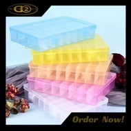 Square Multifunction Storage Box Adjustable Grid Box 24 Slots