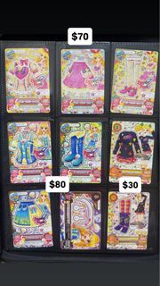 港版星夢學園 Aikatsu 偶像活動 星宮莓 有栖川乙女 星座卡 雙魚座 R卡