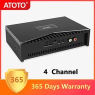 ATOTO AEC03 Digital Car Radio Amplifier 4 Channel Full Range Class D Dual SPDIF 12v Auto Stereo Soun