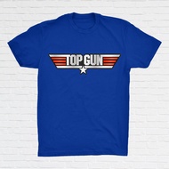 Top Gun Symbol Movie T-Shirt Baju Round Neck Men Women Cotton