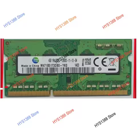 4G 1RX8 PC3L-12800S 1600 DDR3L notebook memory M471B5173DB0-YK0