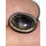 MATA Natural stone with unique EYE motif 16.3x12.2x6.6mm original African Rp. 30,000