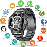 LIGE Smart Watch for Men  Bluetooth Call Heart Rate Sleep Monitor 1.39'' HD Rugged 110+ Sports Moeds Waterproof Fitness Watch  for iOS Android