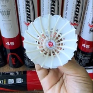 Dmantis D45 ลูกแบดมินตัน ขนห่านปีกเต็มใบ ลูกแบดไฮบริด 3IN1 จำนวน 1 หลอด บรรจุ 12 ลูก Speed 75